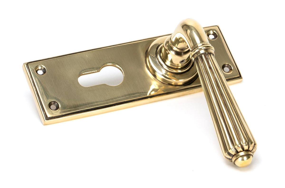 Hinton Lever Euro Lock Set by From The Anvil