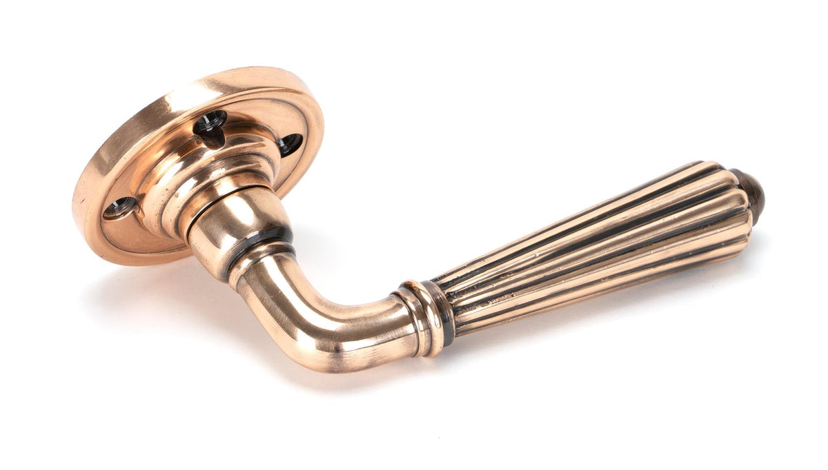 Hinton Lever on Rose Set (Sprung) by From The Anvil