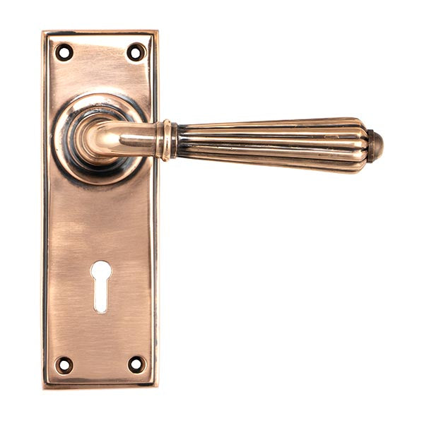 From The Anvil, Hinton Lever Lock Set, Door Handles, Lever Lock
