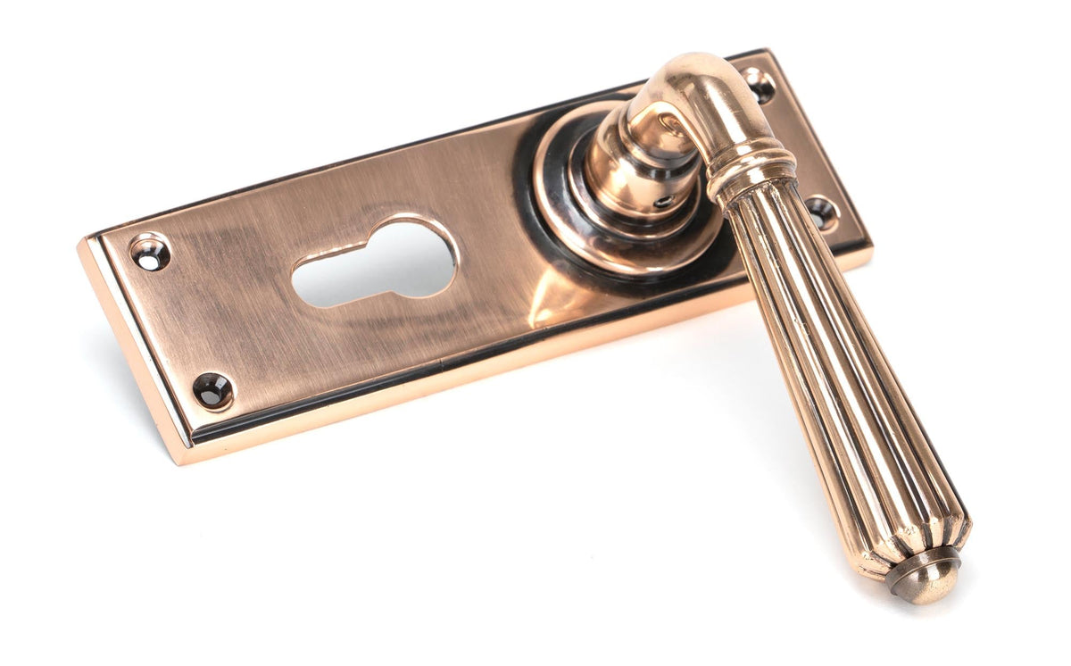 Hinton Lever Euro Lock Set by From The Anvil