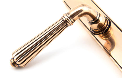 Hinton Slimline Lever Espag. Lock Set by From The Anvil