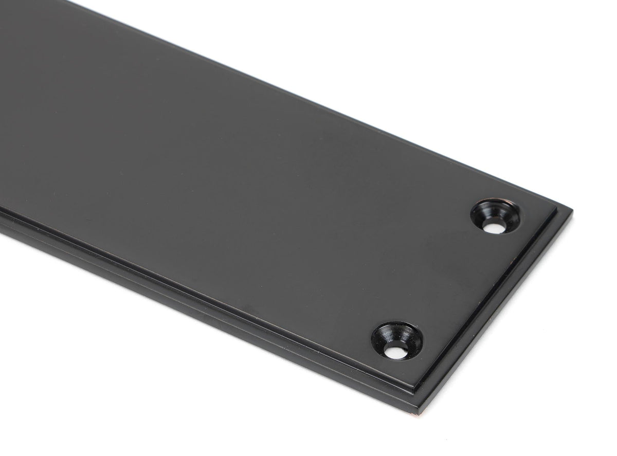 Art Deco Fingerplate by From The Anvil