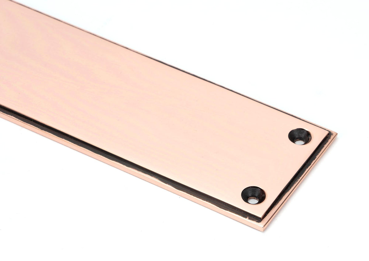 Art Deco Fingerplate by From The Anvil