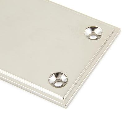 Art Deco Fingerplate by From The Anvil