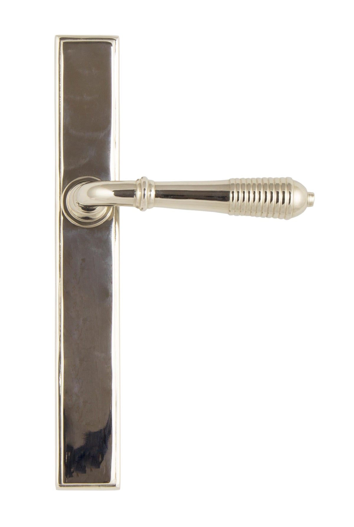 Reeded Slimline Lever Espag. Latch Set by From The Anvil