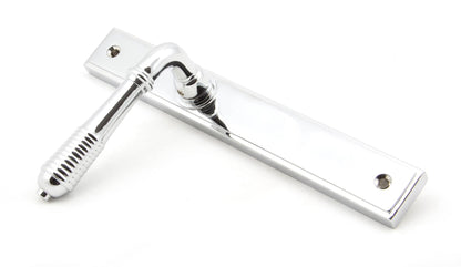 Reeded Slimline Lever Espag. Latch Set by From The Anvil