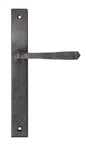 From The Anvil's External Beeswax Avon Slimline Lever Espag. Latch Set