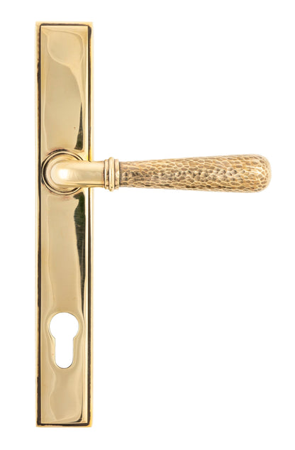 Hammered Newbury Slimline Espag. Lock Set by From The Anvil