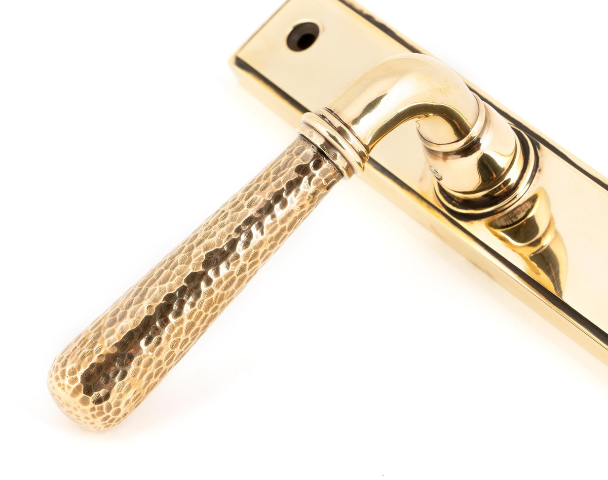 Hammered Newbury Slimline Espag. Lock Set by From The Anvil
