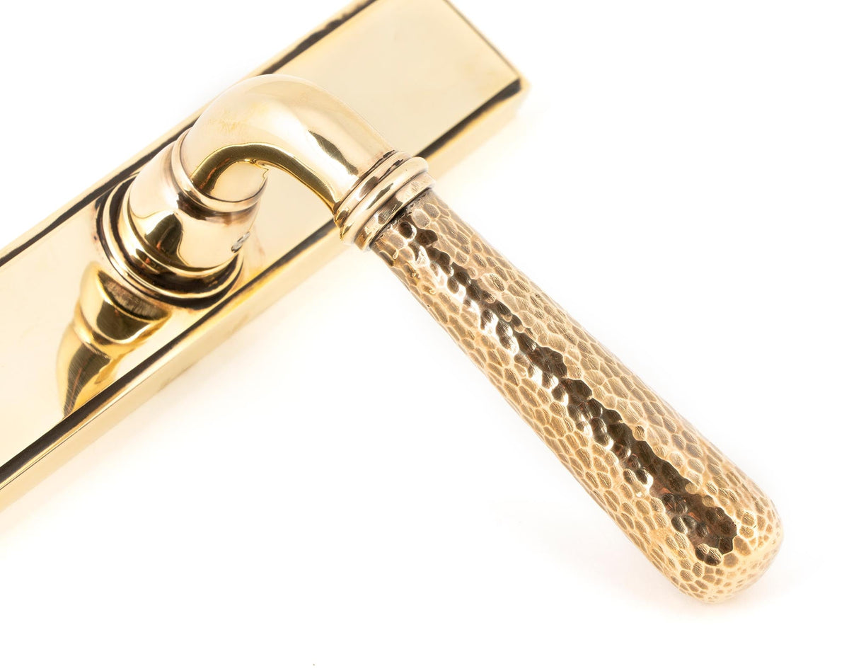 Hammered Newbury Slimline Espag. Lock Set by From The Anvil
