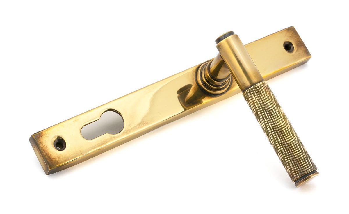 Brompton Slimline Lever Espag. Lock Set by From The Anvil