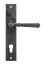 From The Anvil's External Beeswax Regency Lever Espag. Lock Set