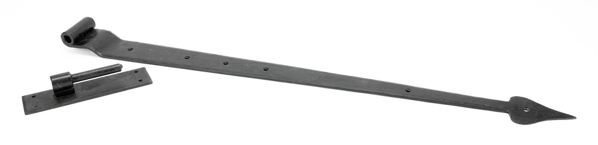 Hook & Band Hinge - Cranked (pair) by From The Anvil