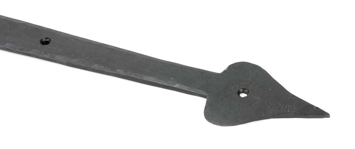 Hook & Band Hinge - Cranked (pair) by From The Anvil