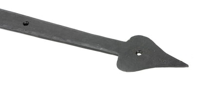 Hook & Band Hinge - Cranked (pair) by From The Anvil