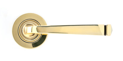 Avon Round Lever on Rose Set (Sprung) by From The Anvil