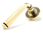 From The Anvil's Aged Brass Avon Round Lever on Rose Set (Sprung)