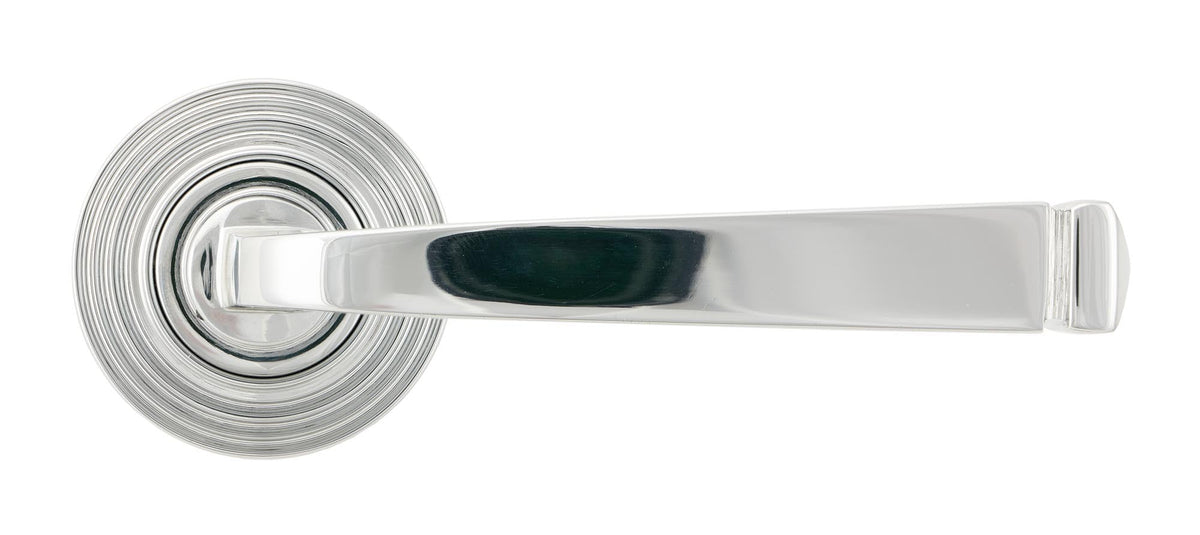 Avon Round Lever on Rose Set (Sprung) by From The Anvil