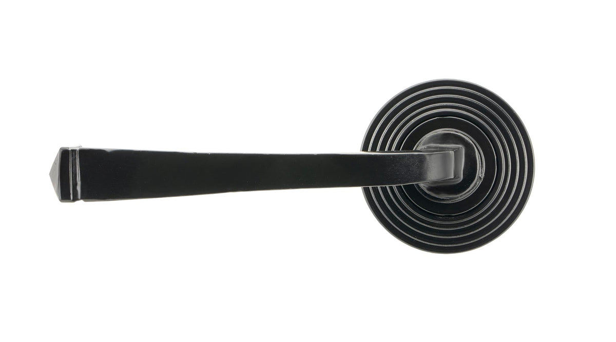 Avon Round Lever on Rose Set (Sprung) by From The Anvil