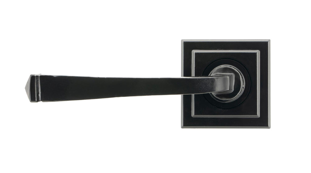Avon Round Lever on Rose Set (Sprung) by From The Anvil