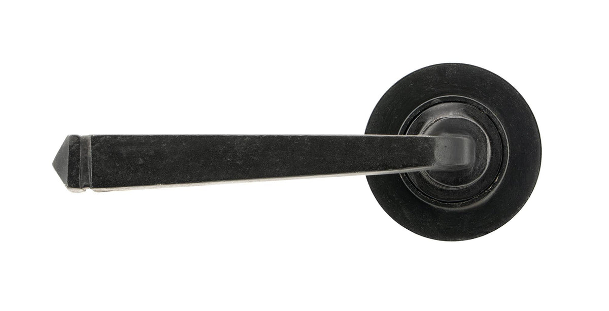 Avon Round Lever on Rose Set (Sprung) by From The Anvil