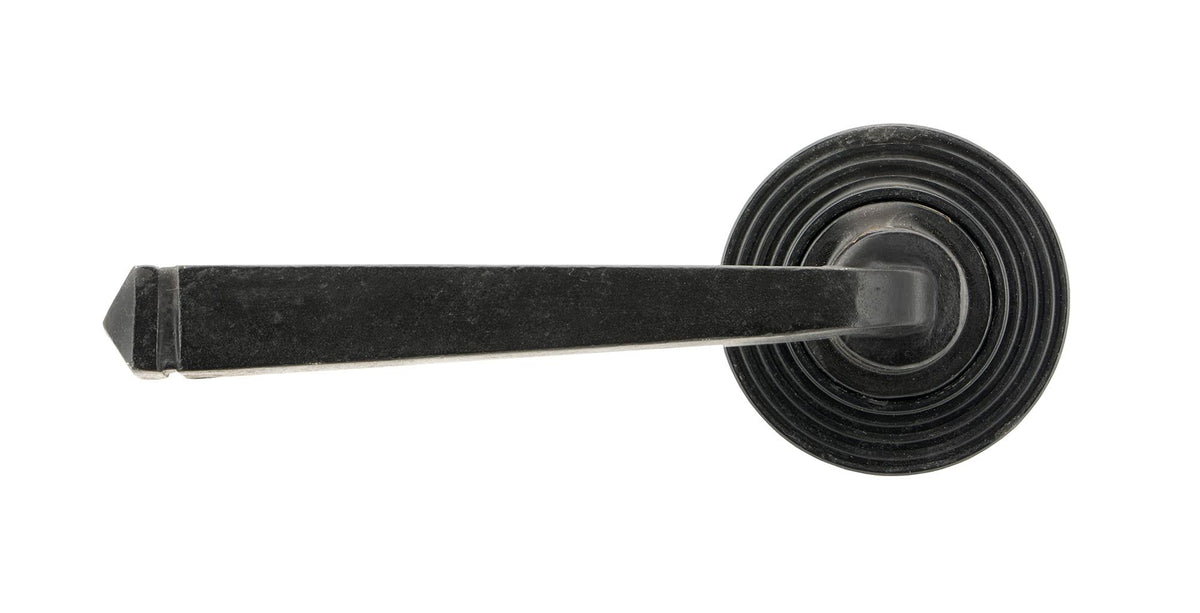 Avon Round Lever on Rose Set (Sprung) by From The Anvil