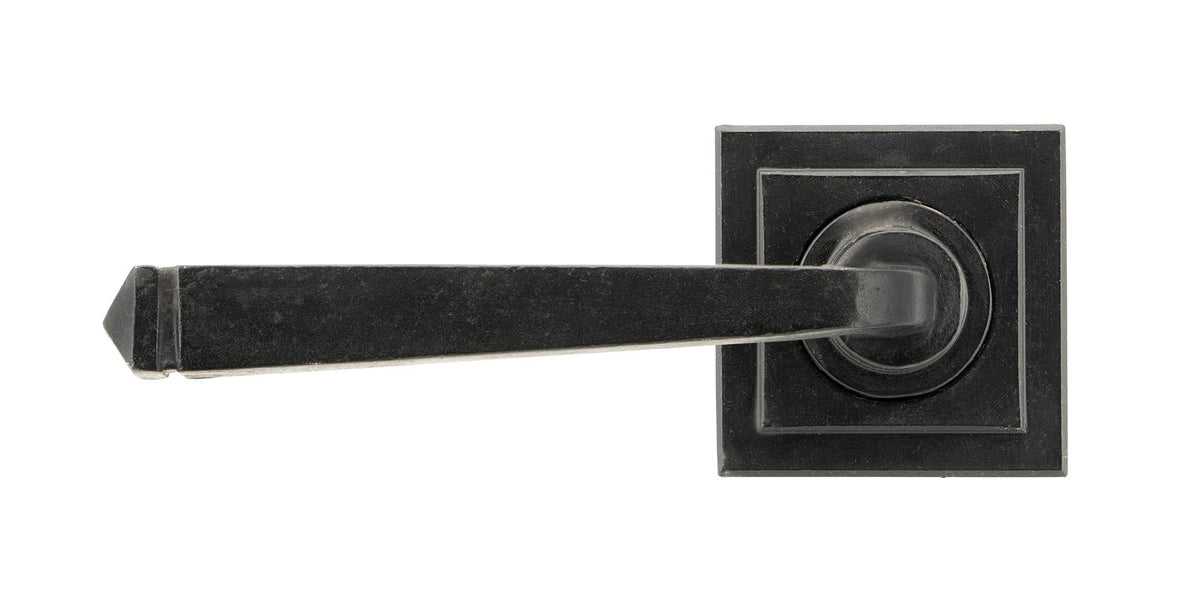 Avon Round Lever on Rose Set (Sprung) by From The Anvil