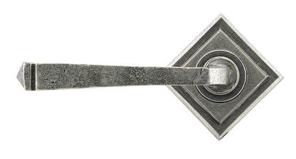 Avon Round Lever on Rose Set (Sprung) by From The Anvil