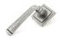 From The Anvil's Pewter Patina Avon Round Lever on Rose Set (Sprung)