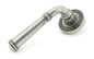From The Anvil's Pewter Patina Regency Lever on Rose Set (Sprung)