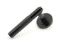 From The Anvil's Black Brompton Lever on Rose Set (Sprung)