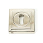 From The Anvil's Polished Nickel Round Escutcheon