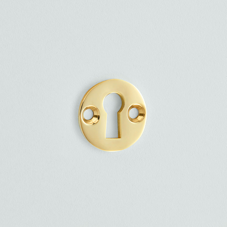 Croft - Round Cabinet Escutcheon 4569 by Croft Ironmongery