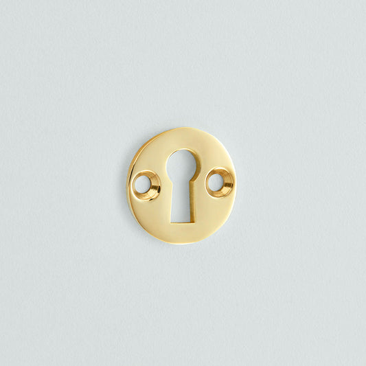 Croft - Round Cabinet Escutcheon 4569 by Croft Ironmongery
