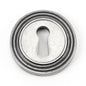 From The Anvil's Pewter Patina Round Escutcheon