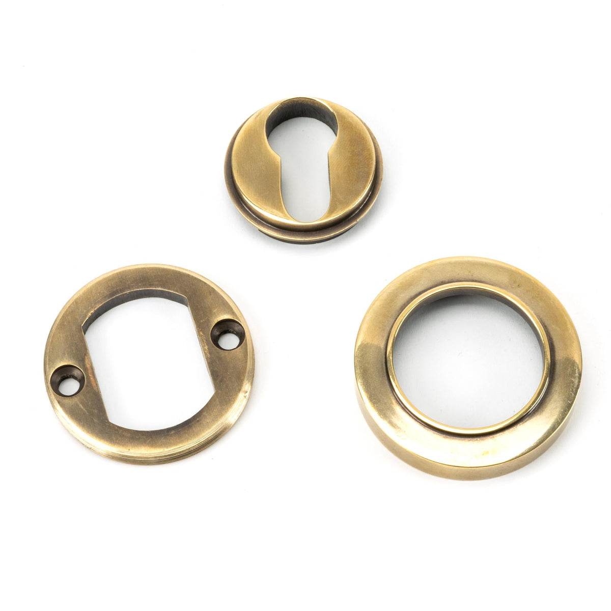 Round Euro Escutcheon by From The Anvil