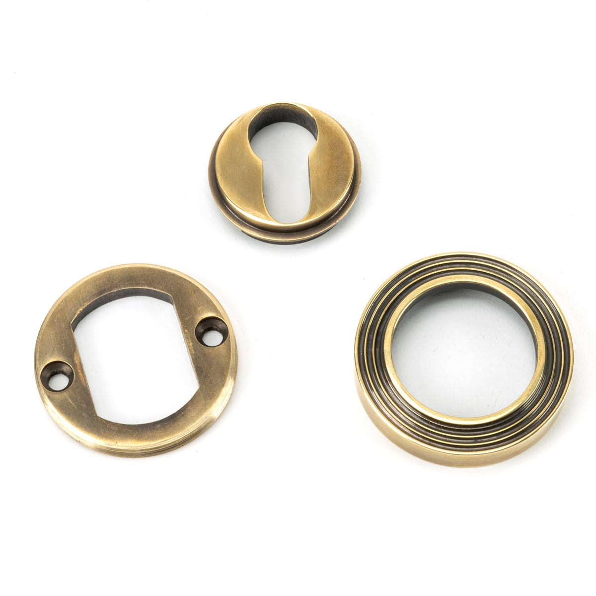 Round Euro Escutcheon by From The Anvil