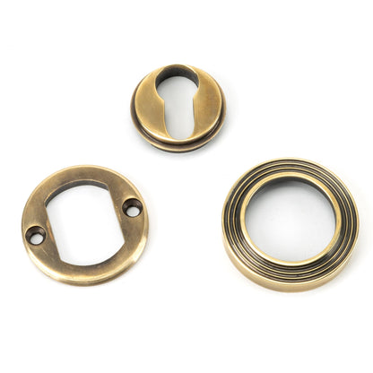 Round Euro Escutcheon by From The Anvil