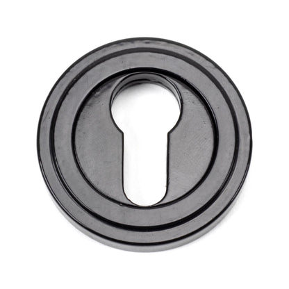 From The Anvil's Black Round Euro Escutcheon