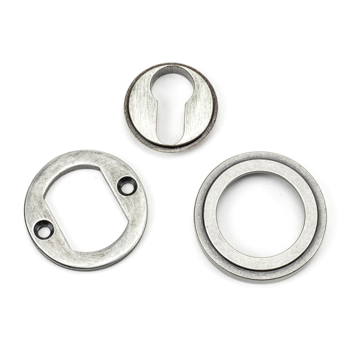 Round Euro Escutcheon by From The Anvil