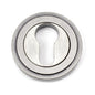 From The Anvil's Pewter Patina Round Euro Escutcheon