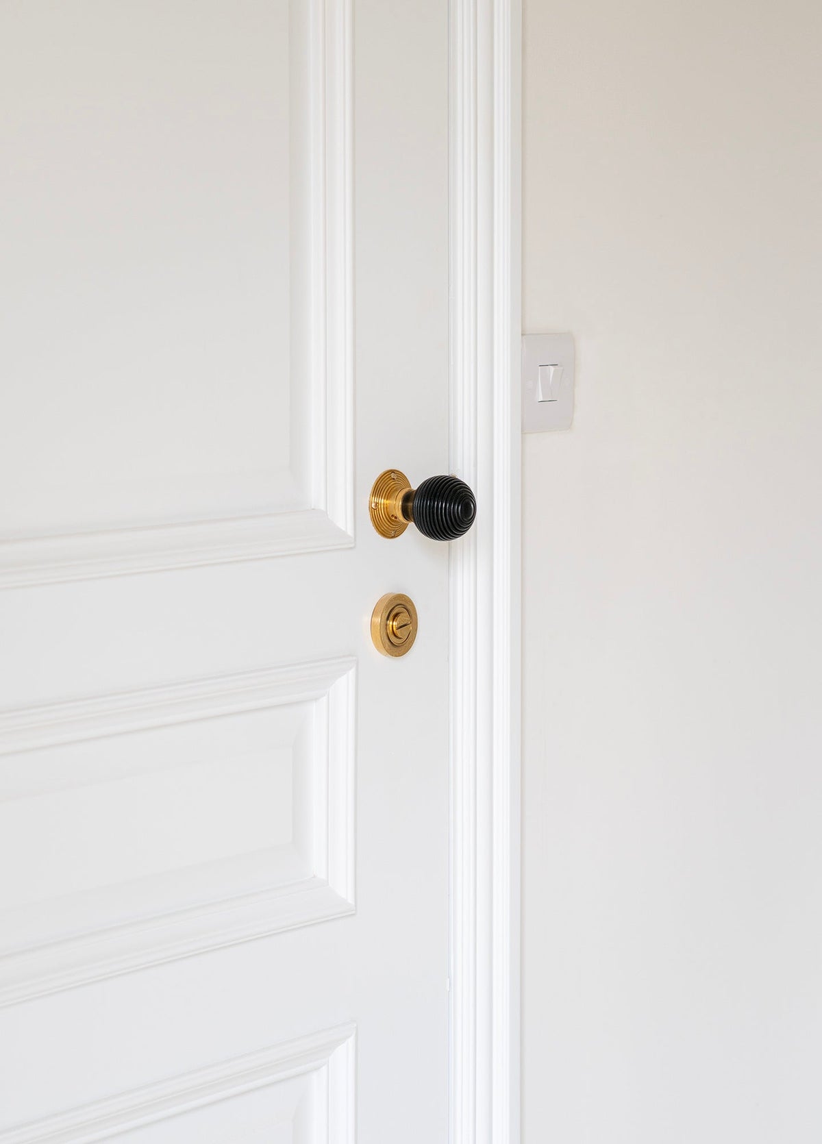 Concealed Round Thumbturn Set by From The Anvil