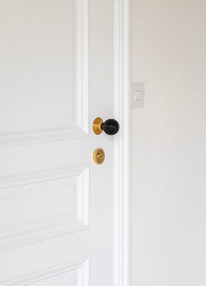 Concealed Round Thumbturn Set by From The Anvil