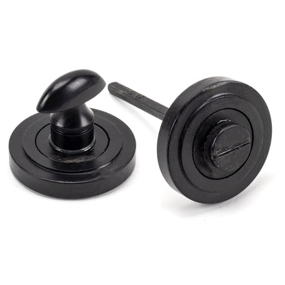 From The Anvil's External Beeswax Round Thumbturn Set