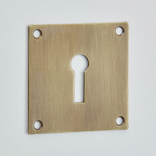 Croft - Square Escutcheon, Standard Profile 4575 by Croft Ironmongery