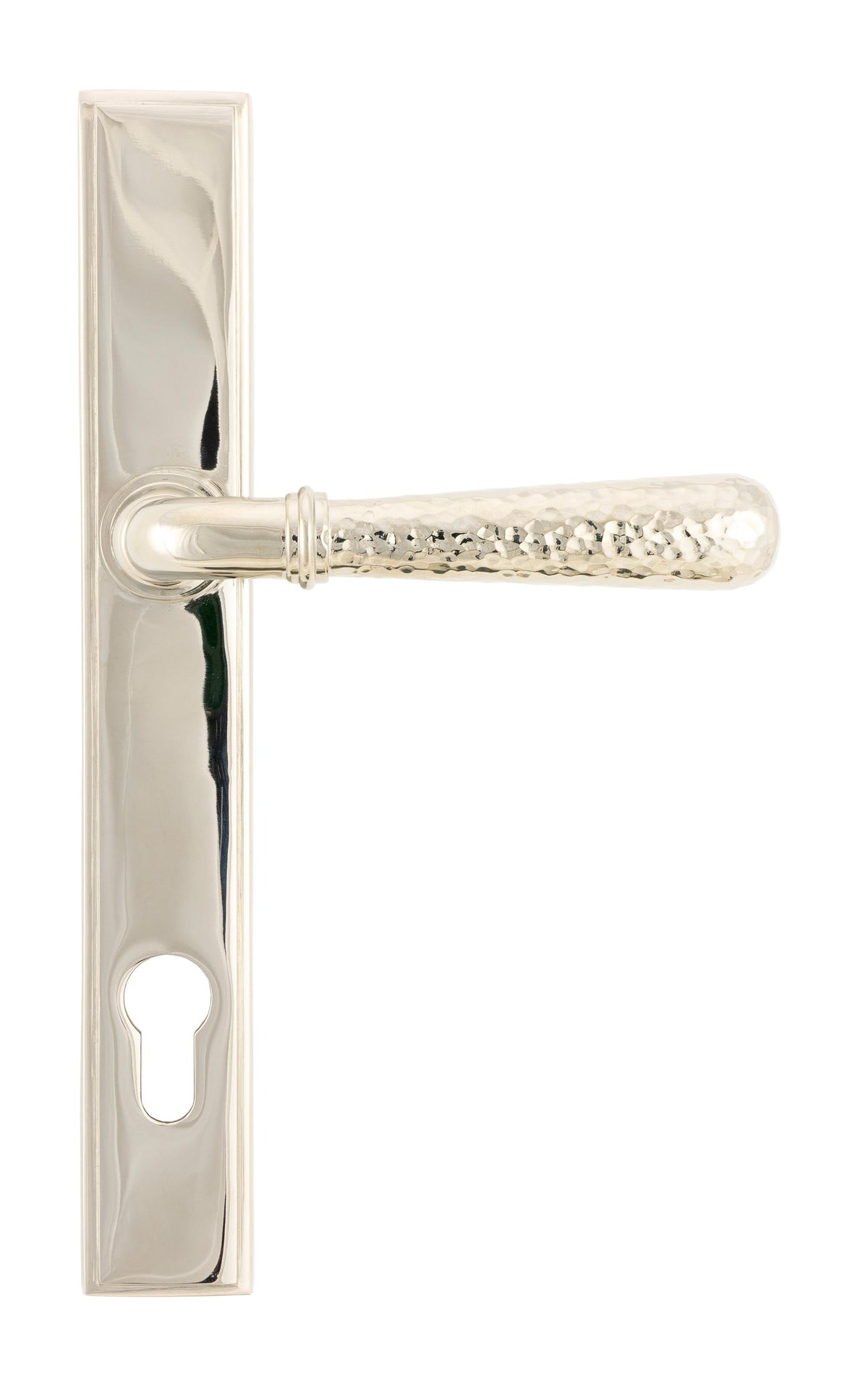 Hammered Newbury Slimline Espag. Lock Set by From The Anvil