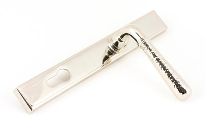 Hammered Newbury Slimline Espag. Lock Set by From The Anvil