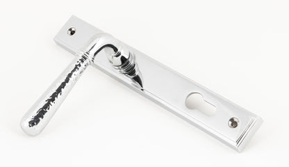 Hammered Newbury Slimline Espag. Lock Set by From The Anvil
