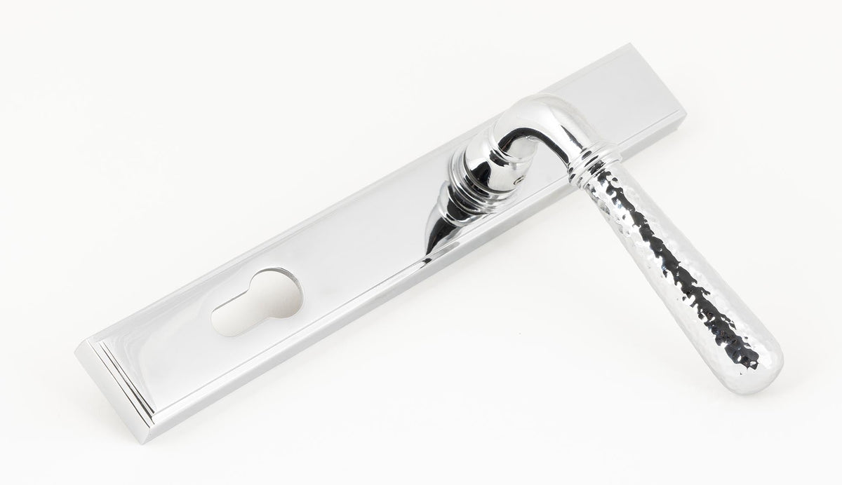 Hammered Newbury Slimline Espag. Lock Set by From The Anvil
