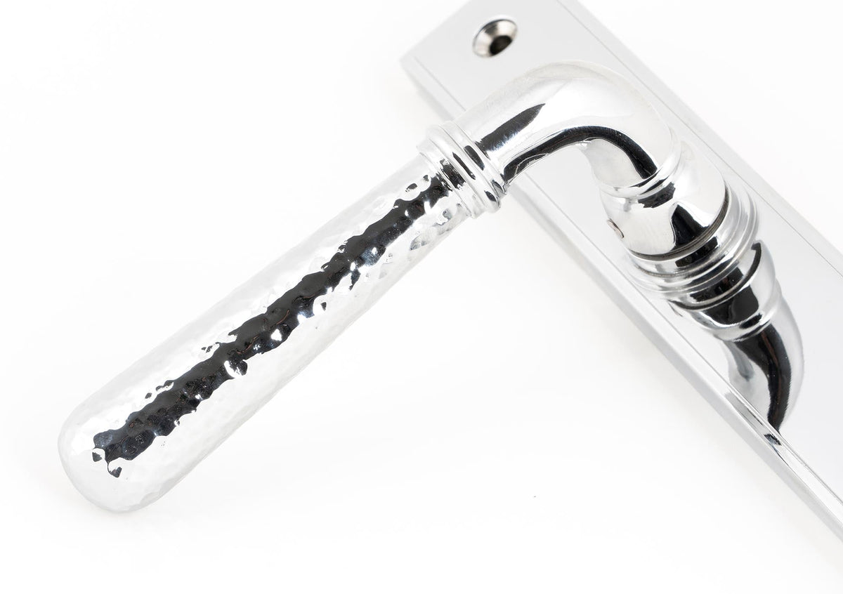 Hammered Newbury Slimline Espag. Lock Set by From The Anvil